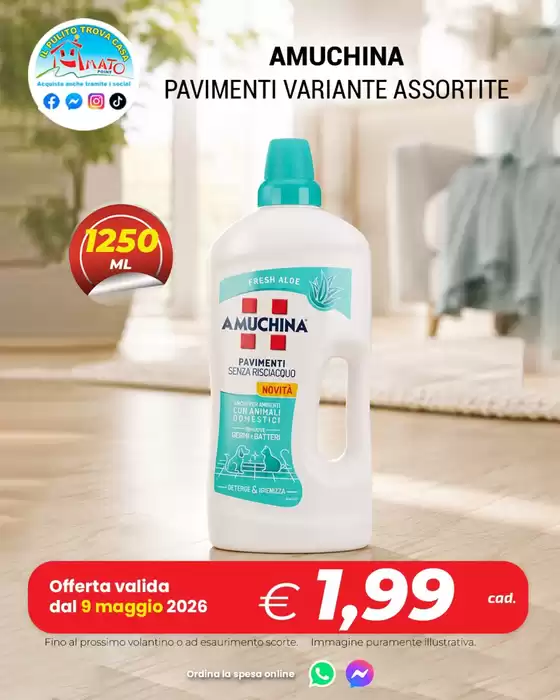 Volantino Amato Point | Amuchina  | 2026-05-15T00:00:00.000Z - 2026-05-17T00:00:00.000Z