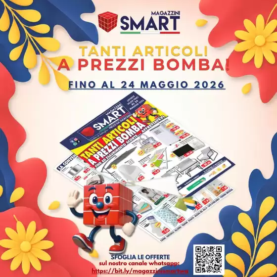 Volantino Magazzini Smart | Tanti articoli a prezzi bomba | 2026-05-15T00:00:00.000Z - 2026-05-24T00:00:00.000Z
