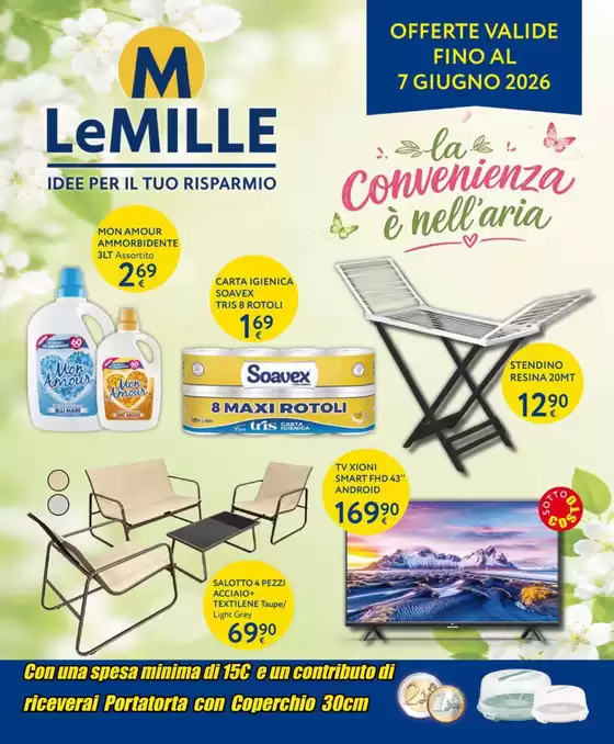 Volantino Le Mille | La convenienza e nell'aria | 2026-05-15T00:00:00.000Z - 2026-06-07T00:00:00.000Z