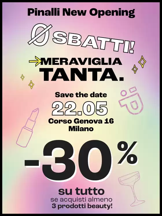 Volantino Pinalli | Pinalli New Opening | 2026-05-16T00:00:00.000Z - 2026-05-25T00:00:00.000Z
