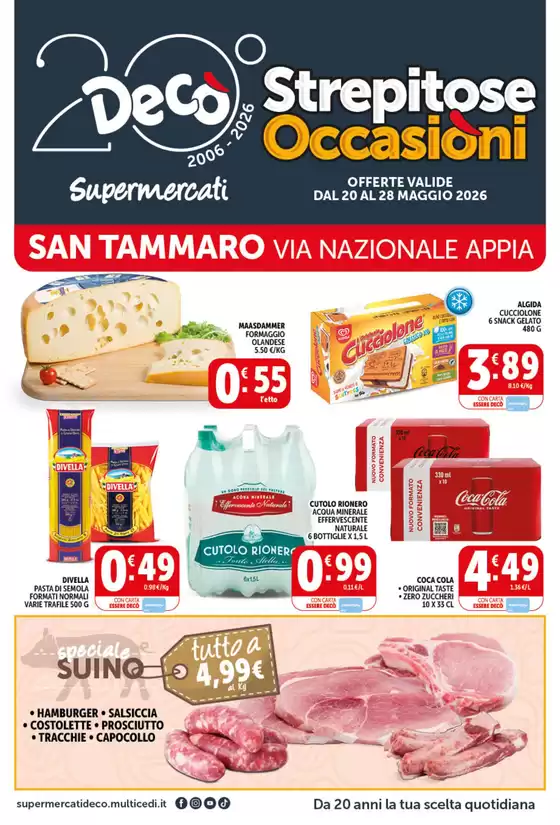 Volantino Decò | Strepitose occasioni | 2026-05-20T00:00:00.000Z - 2026-05-28T00:00:00.000Z
