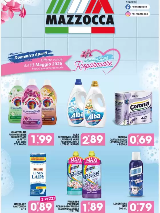 Volantino Mazzocca | Offerte Mazzocca | 2026-05-15T00:00:00.000Z - 2026-05-31T00:00:00.000Z