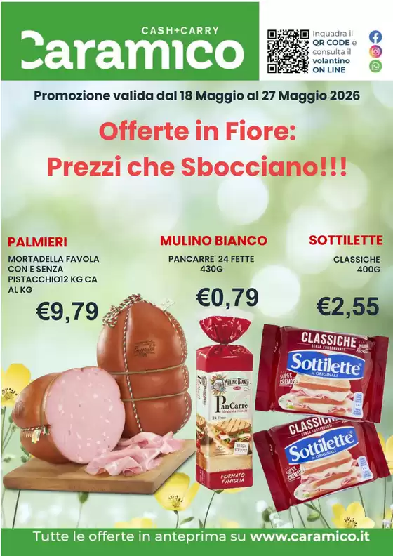 Volantino Caramico | Prezzi che Sbocciano!!! | 2026-05-18T00:00:00.000Z - 2026-05-27T00:00:00.000Z