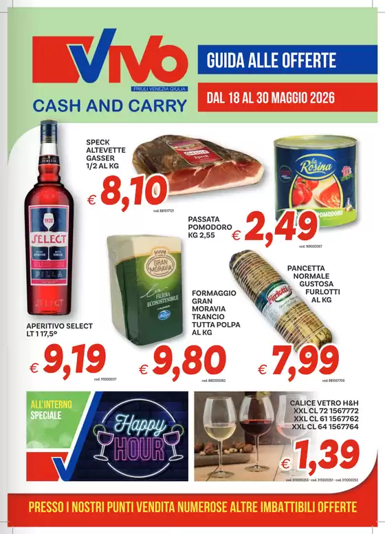 Volantino Vivo Supermercati | Guida alle offerte | 2026-05-18T00:00:00.000Z - 2026-05-30T00:00:00.000Z