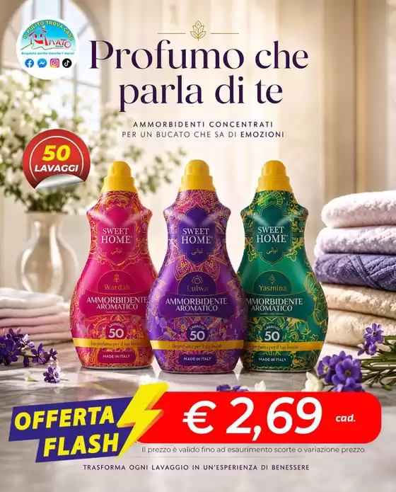 Volantino Amato Point | Profumo che parla di te | 2026-05-18T00:00:00.000Z - 2026-05-24T00:00:00.000Z