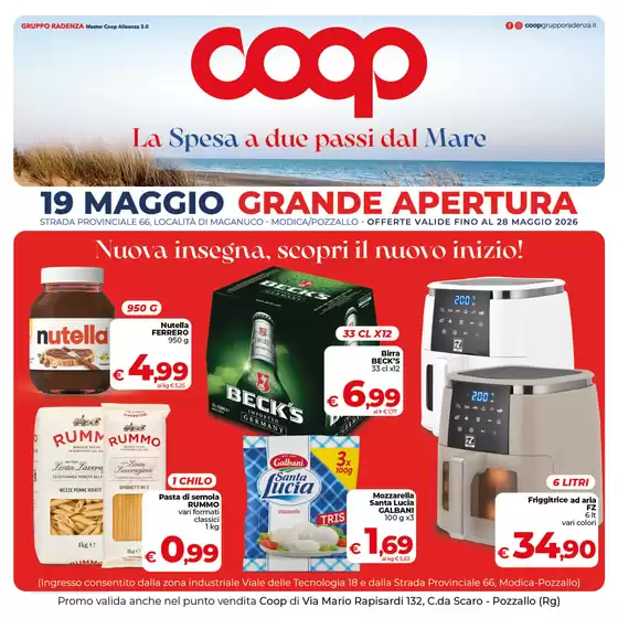 Volantino Coop | Grande apertura | 2026-05-19T00:00:00.000Z - 2026-05-28T00:00:00.000Z