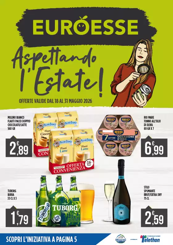 Volantino Euroesse | Aspettando l'estate! | 2026-05-18T00:00:00.000Z - 2026-05-31T00:00:00.000Z