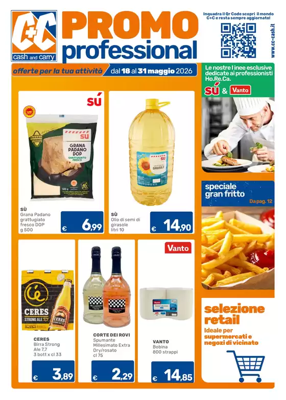 Volantino C+C | Promo professional | 2026-05-18T00:00:00.000Z - 2026-05-31T00:00:00.000Z