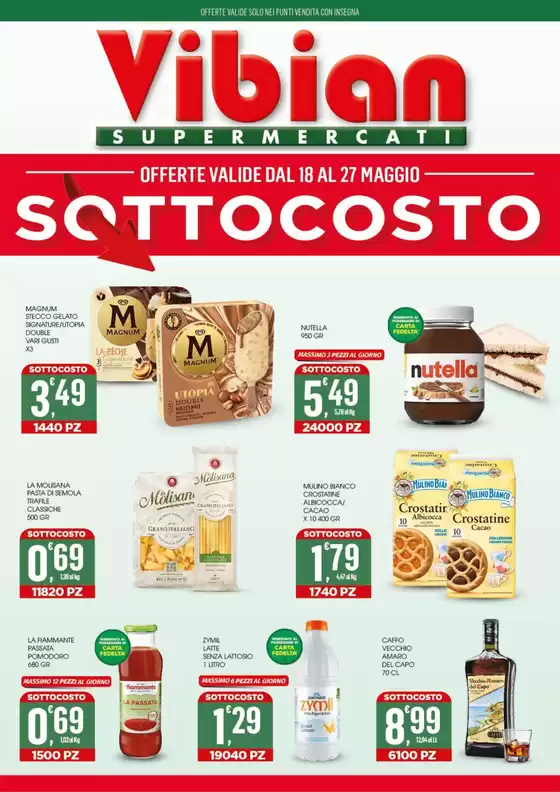 Volantino Vibian | Sottocosto | 2026-05-18T00:00:00.000Z - 2026-05-27T00:00:00.000Z