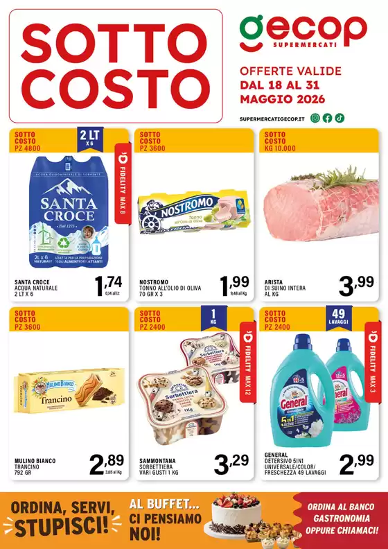Volantino Gecop | Sottocosto | 2026-05-18T00:00:00.000Z - 2026-05-31T00:00:00.000Z