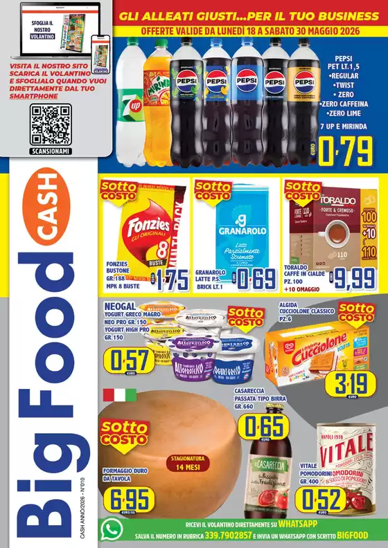 Volantino Superfood a Isola Rizza | OFFERTE VALIDE DA LUNEDİ 18 A SABATO 30 MAGGIO | 2026-05-18T00:00:00.000Z - 2026-05-30T00:00:00.000Z