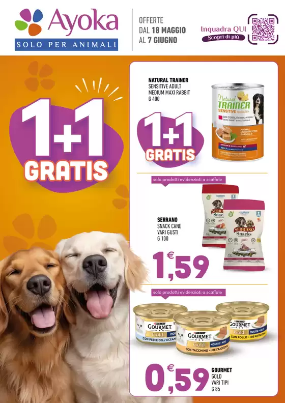 Volantino Ayoka | 1+1 Gratis | 2026-05-18T00:00:00.000Z - 2026-06-07T00:00:00.000Z
