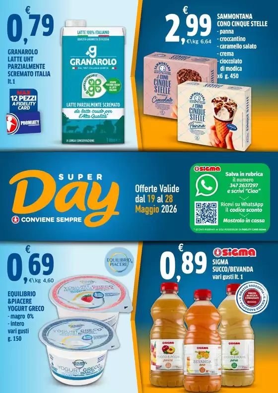 Volantino Superday | Offerte Valide dal19 al 28 Maggio 2026 | 2026-05-19T00:00:00.000Z - 2026-05-28T00:00:00.000Z