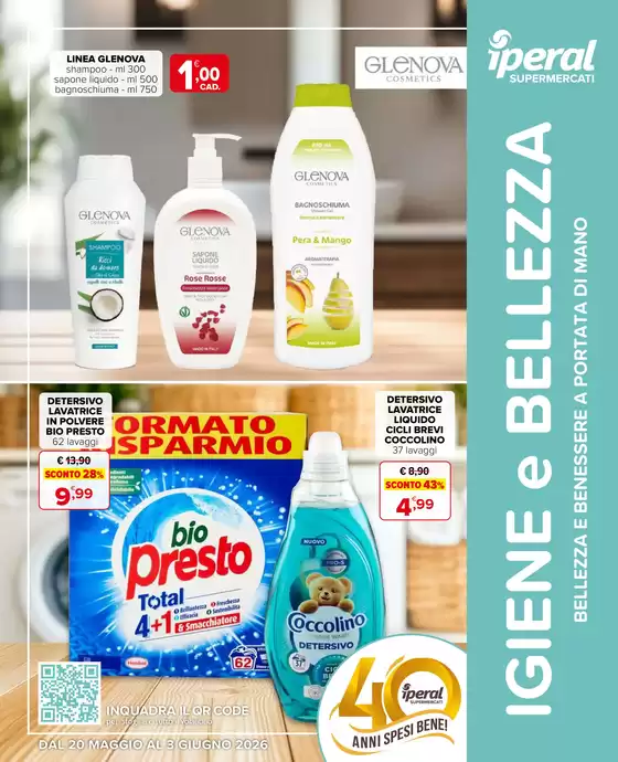 Volantino Iperal | Igiene e Bellezza | 2026-05-20T00:00:00.000Z - 2026-06-03T00:00:00.000Z