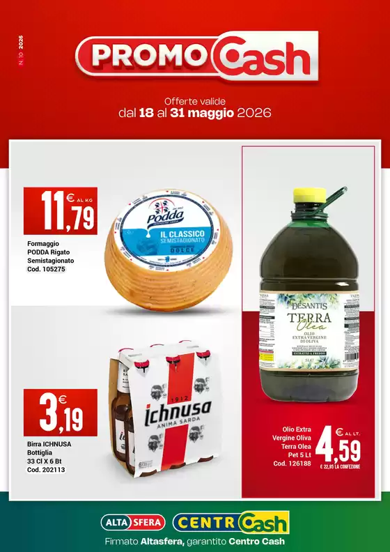Volantino Centro Cash | Promo cash | 2026-05-18T00:00:00.000Z - 2026-05-31T00:00:00.000Z