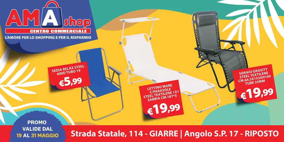 Volantino Amashop | Offerte  | 2026-05-19T00:00:00.000Z - 2026-05-31T00:00:00.000Z