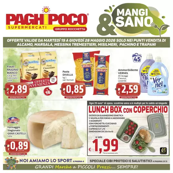 Volantino PaghiPoco | Mangi & Sano | 2026-05-19T00:00:00.000Z - 2026-05-28T00:00:00.000Z