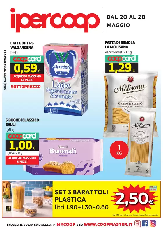 Volantino Ipercoop | dal 20 al 28 maggio | 2026-05-20T00:00:00.000Z - 2026-05-28T00:00:00.000Z
