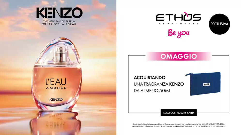 Volantino Ethos | Omaggio | 2026-05-18T00:00:00.000Z - 2026-05-31T00:00:00.000Z