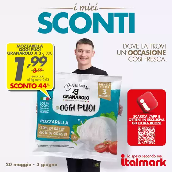 Volantino Italmark | I miei sconti | 2026-05-20T00:00:00.000Z - 2026-06-03T00:00:00.000Z