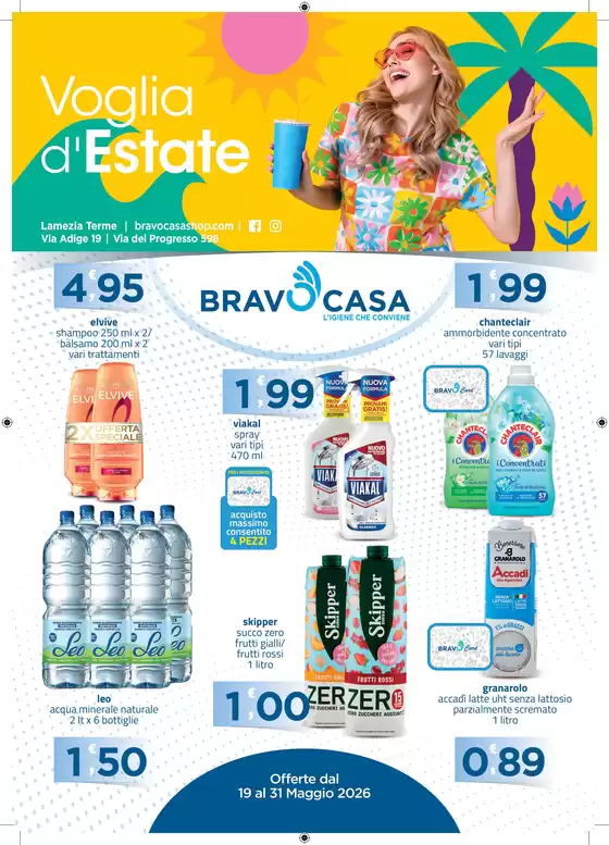 Volantino Bravo Casa a Secugnago | Voglia d'estate | 2026-05-19T00:00:00.000Z - 2026-05-31T00:00:00.000Z