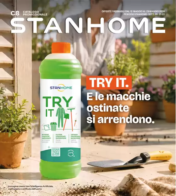 Volantino Stanhome a Secugnago | OFFERTE ORDINABILI DAL 12 MAGGIO AL 29 MAGGIO 2026 | 2026-05-12T00:00:00.000Z - 2026-05-29T00:00:00.000Z
