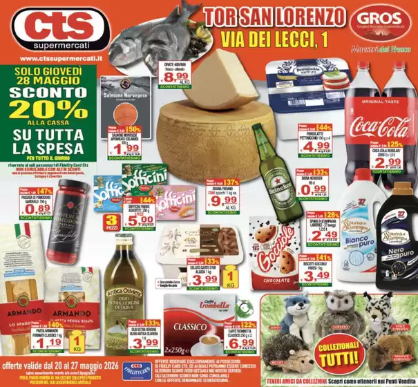 Volantino CTS Supermercati | Offerte | 2026-05-20T00:00:00.000Z - 2026-05-27T00:00:00.000Z