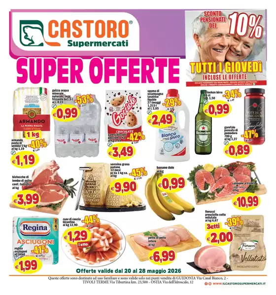 Volantino Il Castoro | Super offerte | 2026-05-20T00:00:00.000Z - 2026-05-28T00:00:00.000Z