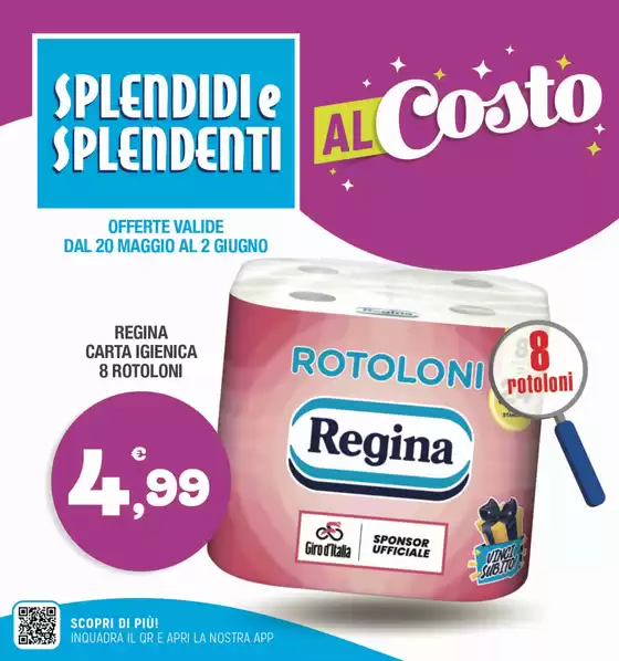Volantino Splendidi e Splendenti | Al costo | 2026-05-20T00:00:00.000Z - 2026-06-02T00:00:00.000Z