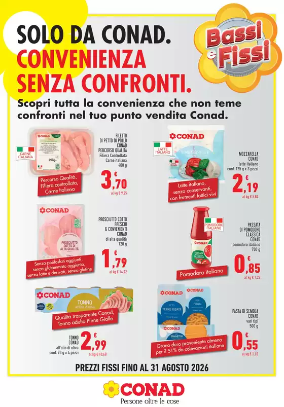 Volantino Conad | BASSI E FISSI  | 2026-05-20T00:00:00.000Z - 2026-08-31T00:00:00.000Z