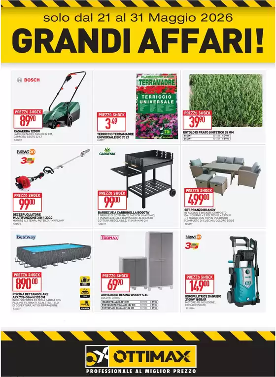 Volantino Ottimax a Castelleone di Suasa | Grandi affari! | 2026-05-21T00:00:00.000Z - 2026-05-31T00:00:00.000Z