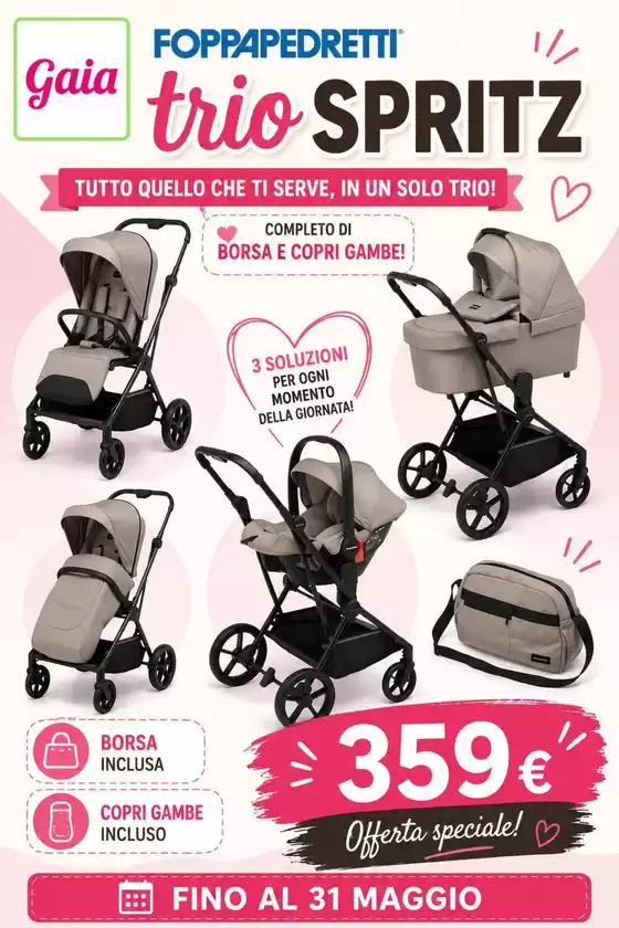 Volantino Sanitaria Gaia a Gazzo Veronese | Trio spritz | 2026-05-20T00:00:00.000Z - 2026-05-31T00:00:00.000Z