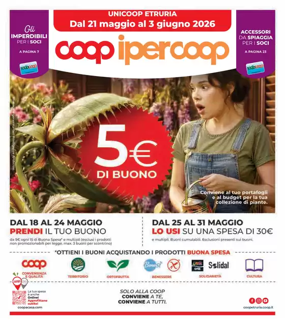 Volantino Ipercoop | Dal 21 maggio al 3 giugno 2026 | 2026-05-21T00:00:00.000Z - 2026-06-03T00:00:00.000Z