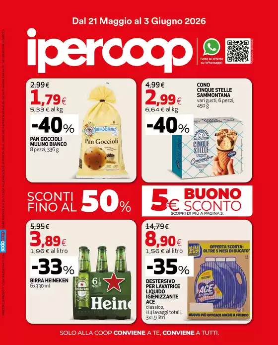 Volantino Ipercoop | Conviene a te. Conviene a tutti | 2026-05-21T00:00:00.000Z - 2026-06-03T00:00:00.000Z