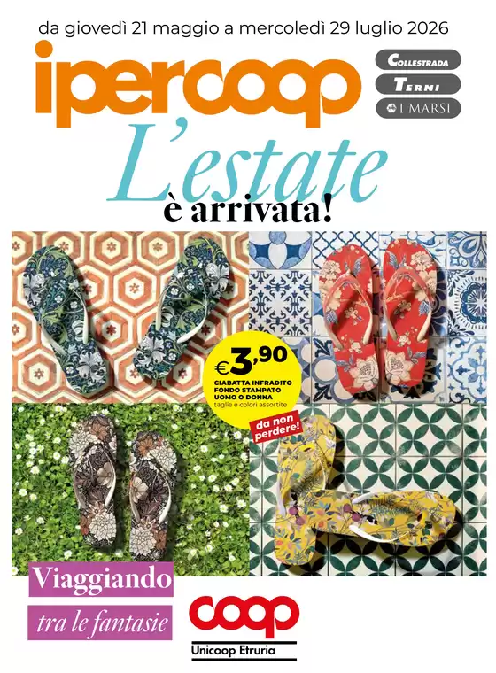 Volantino Coop | CATALOGO ESTATE | 2026-05-21T00:00:00.000Z - 2026-07-29T00:00:00.000Z