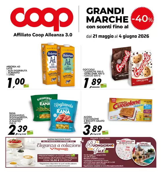 Volantino Coop | dal 21 maggio al 4 giugno 2026 | 2026-05-21T00:00:00.000Z - 2026-06-04T00:00:00.000Z