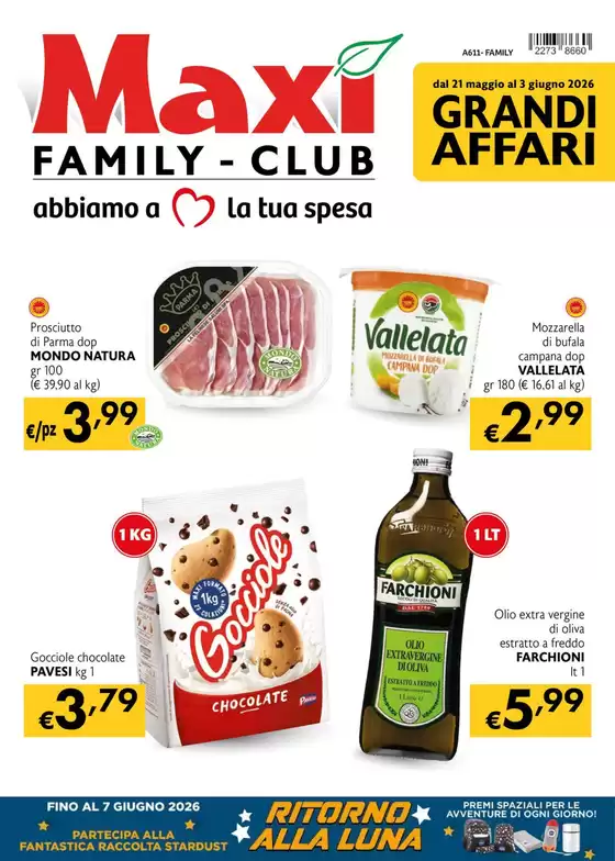 Volantino Maxì Family | Grandi affari | 2026-05-21T00:00:00.000Z - 2026-06-03T00:00:00.000Z
