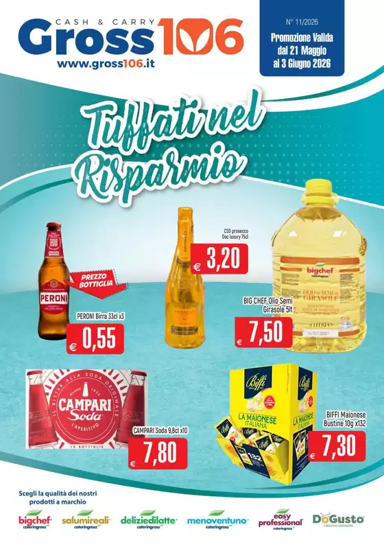 Volantino Gross 106 | Tuffati nel risparmio | 2026-05-21T00:00:00.000Z - 2026-06-03T00:00:00.000Z