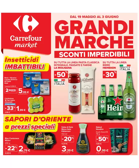 Volantino Carrefour Market | Grandi Marche Sconti Imperdibili | 2026-05-19T00:00:00.000Z - 2026-06-03T00:00:00.000Z