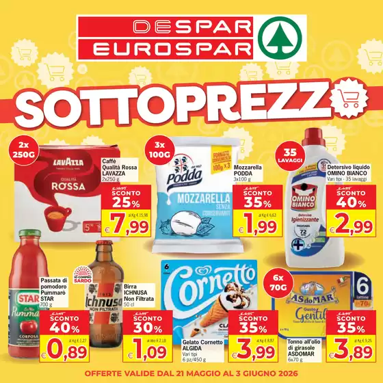 Volantino Eurospar | Sottoprezzo | 2026-05-21T00:00:00.000Z - 2026-06-03T00:00:00.000Z