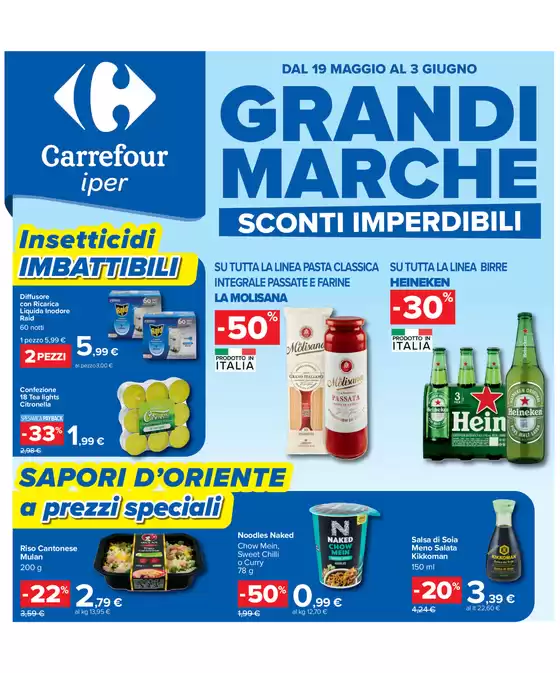 Volantino Carrefour Ipermercati a Carugate | Grandi Marche Sconti Imperdibili | 2026-05-19T00:00:00.000Z - 2026-06-03T00:00:00.000Z
