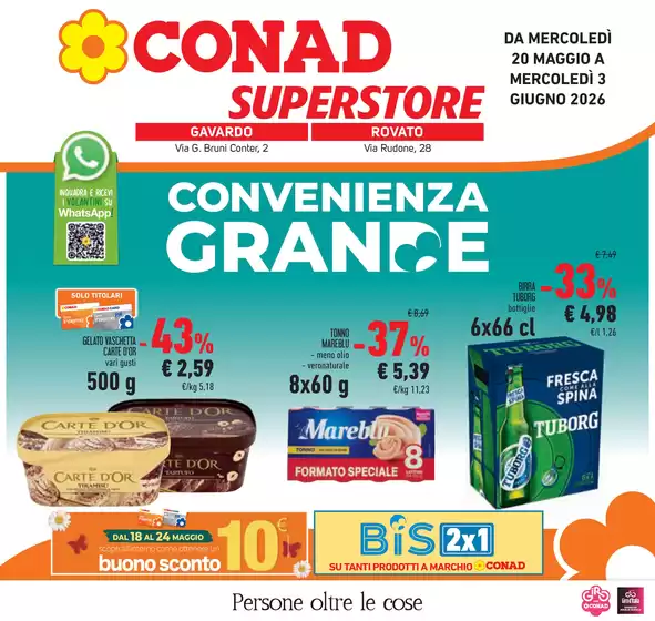 Volantino Conad Superstore | Sconti fino al 50% | 2026-05-20T00:00:00.000Z - 2026-06-03T00:00:00.000Z