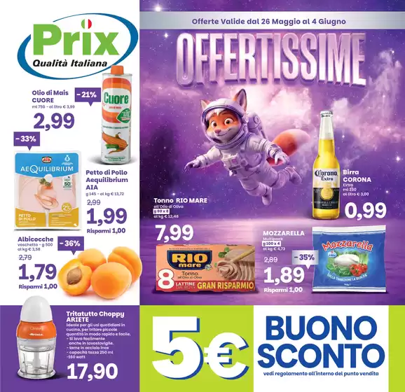 Volantino Prix | Offertissime | 2026-05-26T00:00:00.000Z - 2026-06-04T00:00:00.000Z