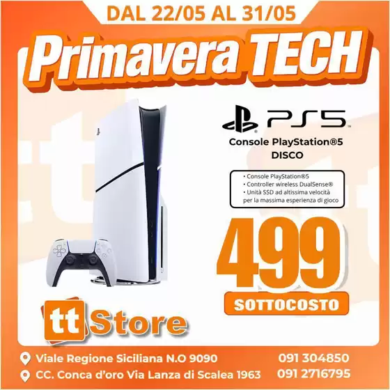 Volantino TT Store a Rieti | Primavera tech | 2026-05-22T00:00:00.000Z - 2026-05-31T00:00:00.000Z