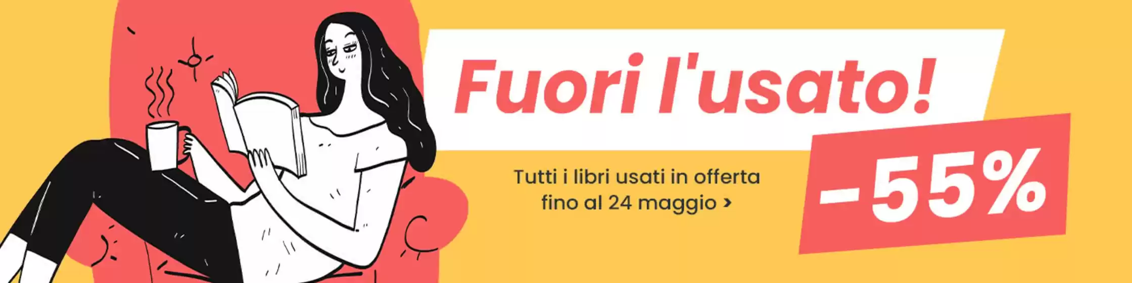 Volantino Libraccio | -55% | 2026-05-22T00:00:00.000Z - 2026-05-24T00:00:00.000Z