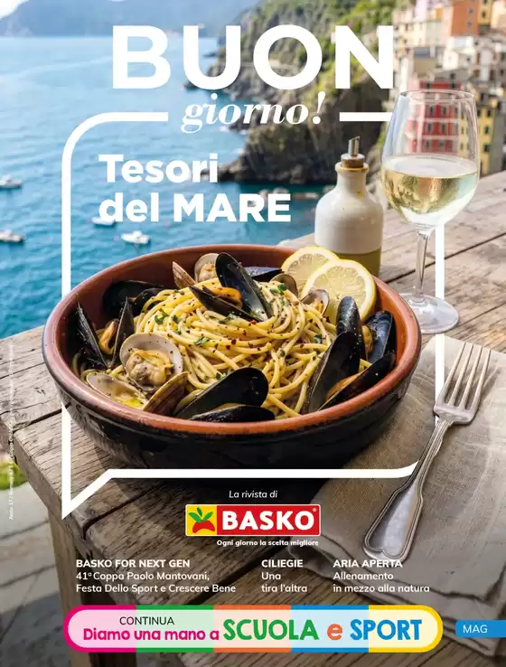 Volantino Basko | Tesori del mare | 2026-05-01T00:00:00.000Z - 2026-05-31T00:00:00.000Z