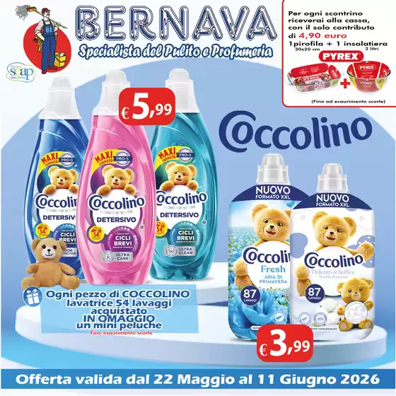 Volantino Bernava | Offerta valida dal 22 maggio al 11 giugno | 2026-05-22T00:00:00.000Z - 2026-06-11T00:00:00.000Z