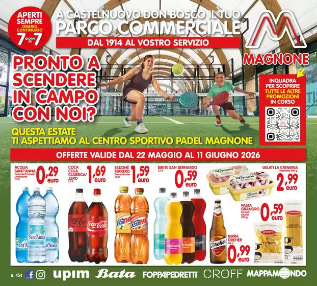 Volantino Magnone | Pronto a scendere in campo con noi? | 2026-05-22T00:00:00.000Z - 2026-06-11T00:00:00.000Z