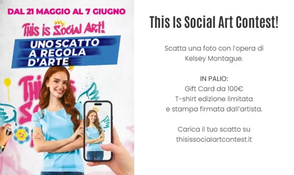 Volantino I Gigli | This is social art contest! | 2026-05-22T00:00:00.000Z - 2026-06-07T00:00:00.000Z