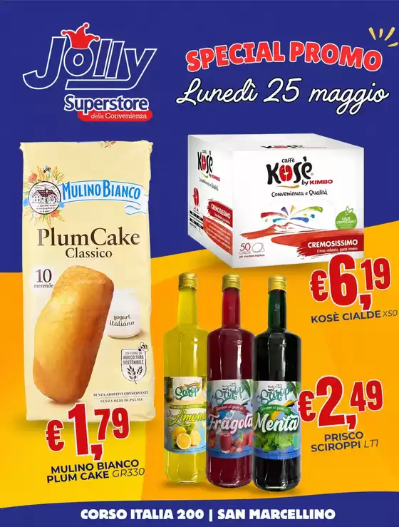 Volantino Jolly Market | Special promo | 2026-05-25T00:00:00.000Z - 2026-05-25T00:00:00.000Z